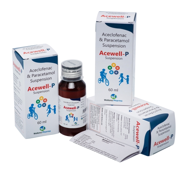Aceclofenac Paracetamol Suspension