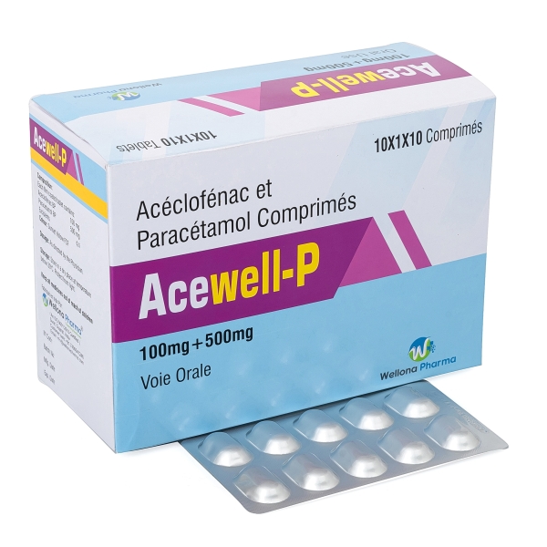 Aceclofenac and Paracetamol Tablets