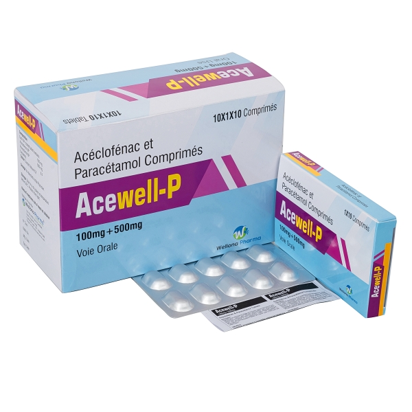 Aceclofenac and Paracetamol Tablets