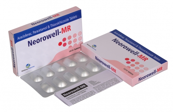 Aceclofenac Paracetamol & Thiocolchicoside Tablets