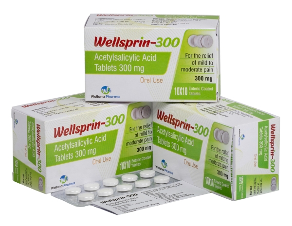 Acetylsalicyclic Acid Tablets 300mg