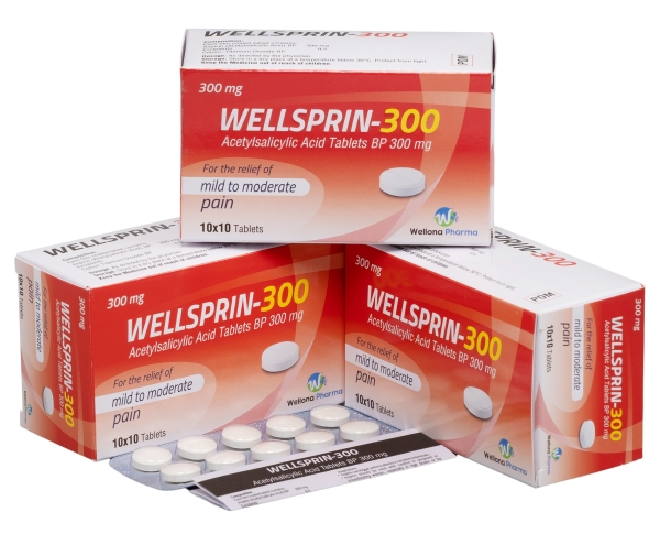 Acetylsalicylic Acid Tablets 300mg