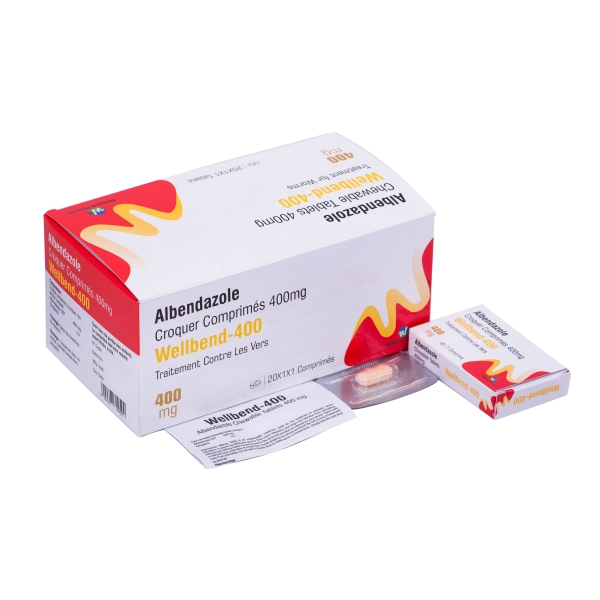 Albendazole 400mg Chewable Tablets