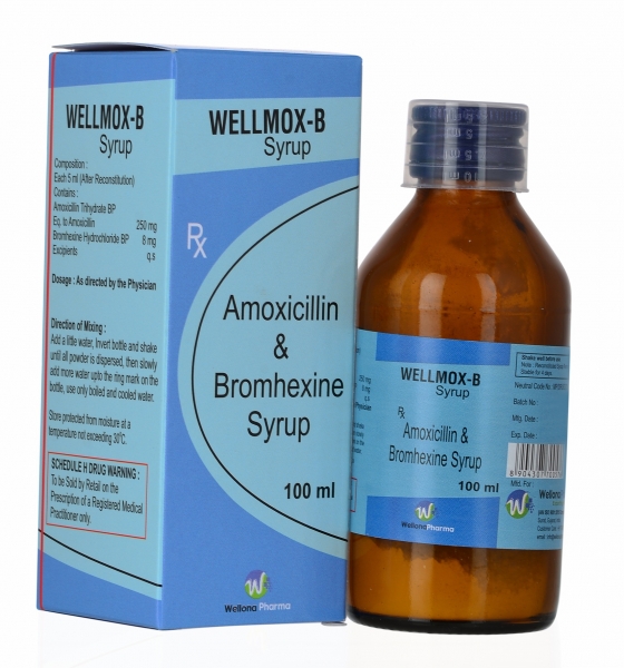 Amoxycillin Bromhexine Syrup