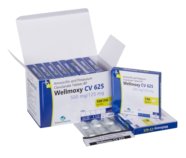 Amoxycillin Potassium Clavulanate 625 mg Tablets