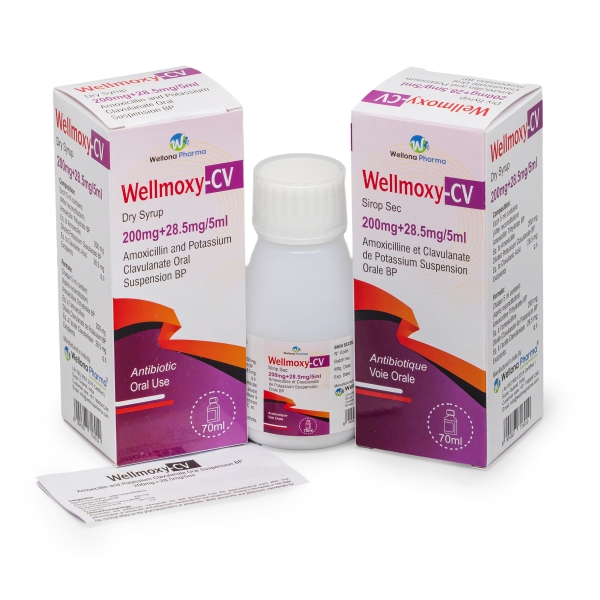 Amoxicillin & Potassium Clavulanate Oral Suspension 228.5mg
