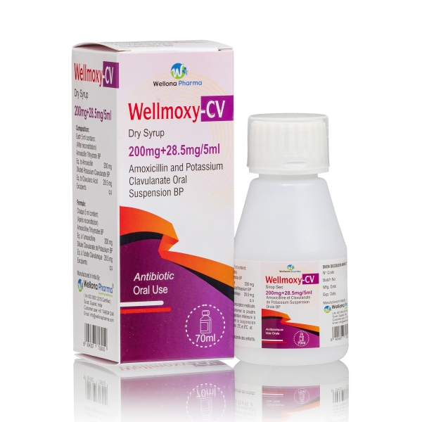 Amoxicillin & Potassium Clavulanate Oral Suspension 228.5mg