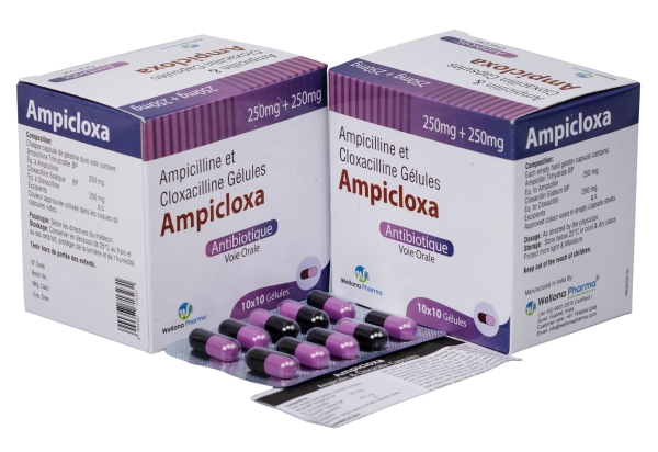 Ampicillin & Cloxacillin Capsules