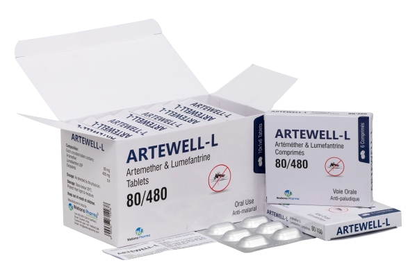 Artemether 80mg Lumefantrine 480mg Tablets