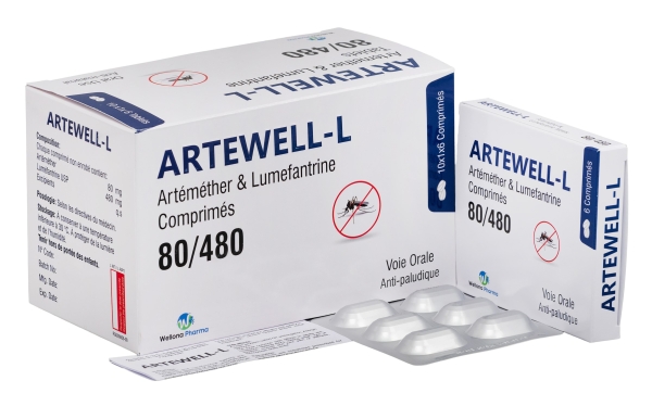 Artemether 80mg Lumefantrine 480mg Tablets