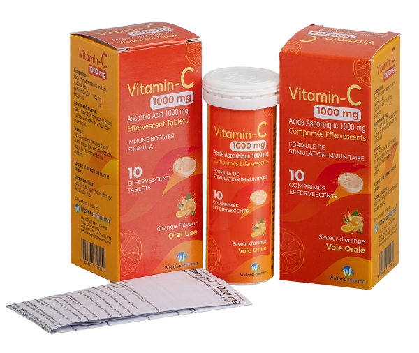 Ascorbic Acid 1000mg Tablets
