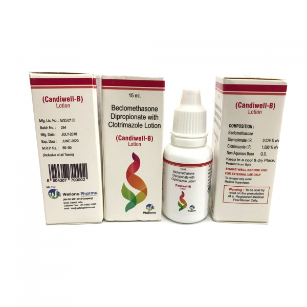 Beclomethasone Dipropionate Clotrimazole Lotion Manufacturer & Supplier  India | Buy Online