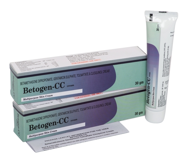 Betamethasone Gentamicin Tolnaftate Clioquinol Cream