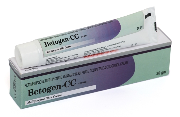 Betamethasone Gentamicin Tolnaftate Clioquinol Cream