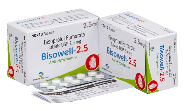 Bisoprolol Fumarate Tablets 2.5 mg