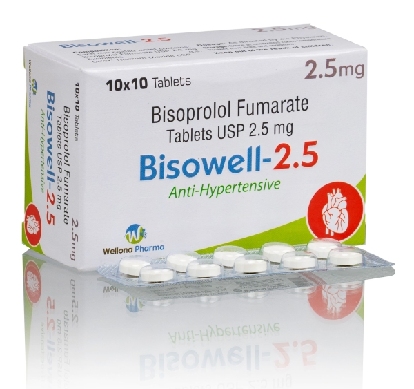 Bisoprolol Fumarate Tablets 2.5 mg