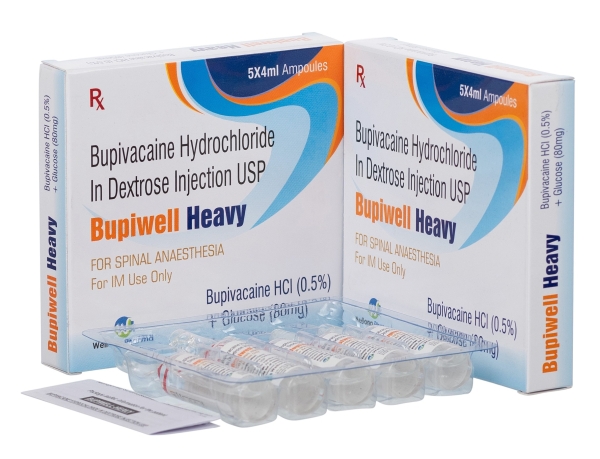 Bupivacaine Hydrochloride In Dextrose Injection