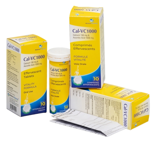 Calcium & Vitamin C Tablets