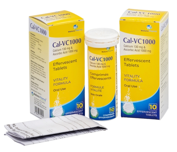 Calcium & Vitamin C Tablets