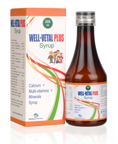 Calcium Multivitamins And Minerals Syrup