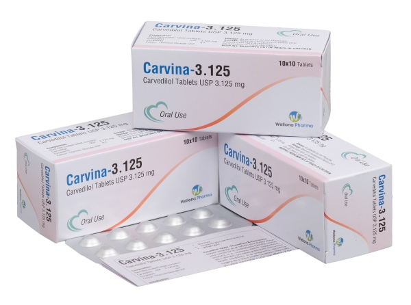 Carvedilol Tablets 3.125mg