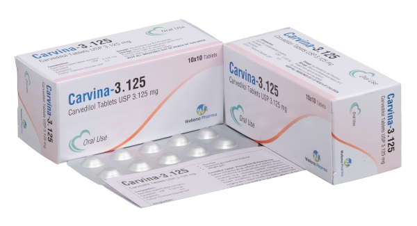 Carvedilol Tablets 3.125mg