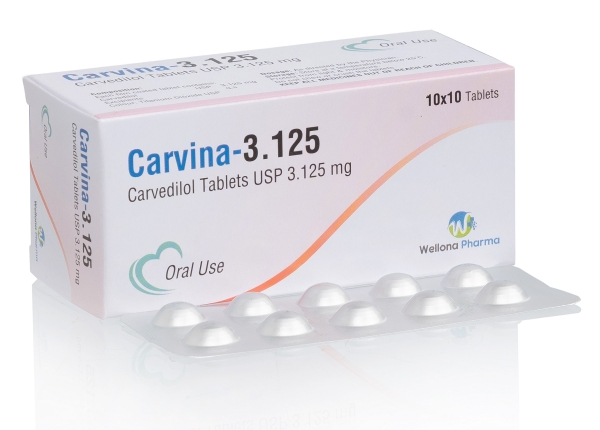 Carvedilol Tablets 3.125mg