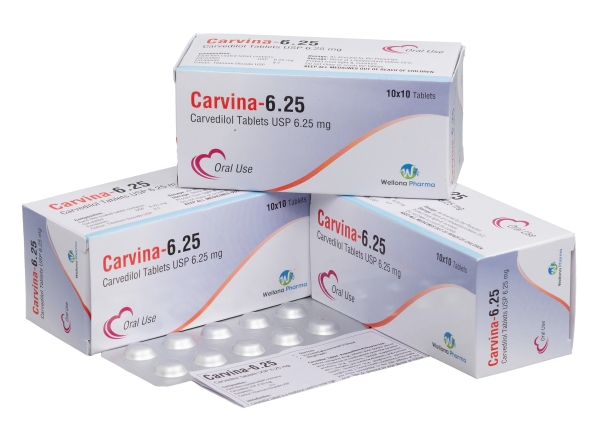 Carvedilol Tablets 6.25mg
