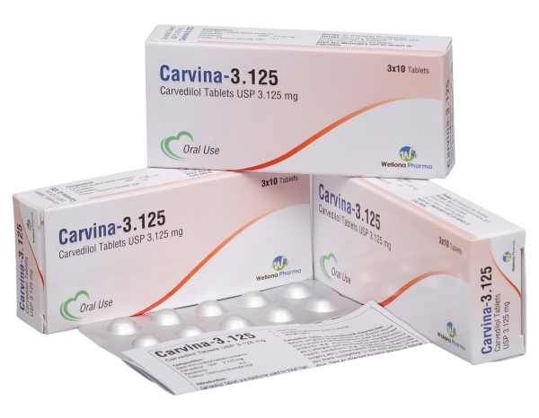 Carvedilol Tablets 3.125mg