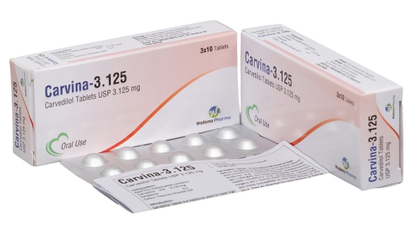 Carvedilol Tablets 3.125mg