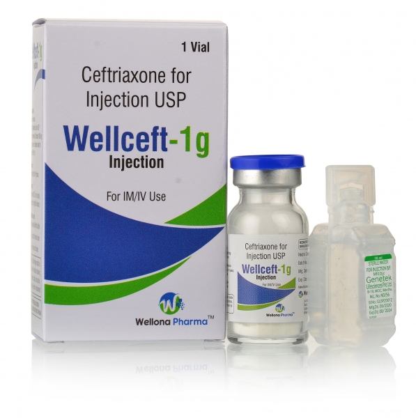 Ceftriaxone (injection): Side Effects