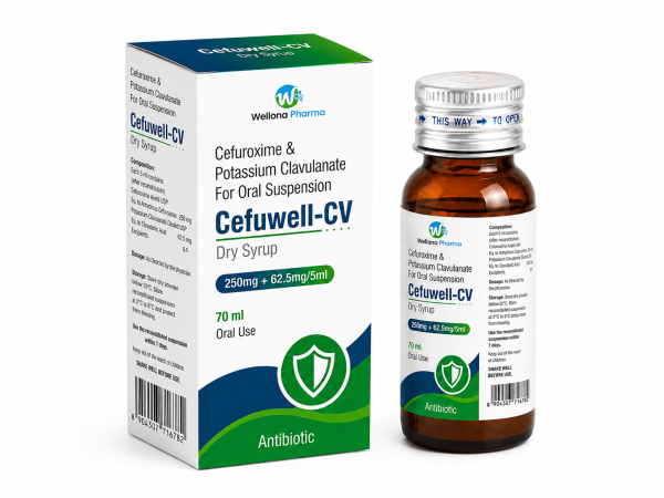 Cefuroxime & Potassium Clavulanate Dry Syrup