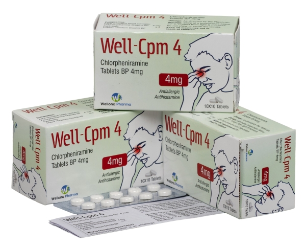 Chlorpheniramine Tablets 4mg