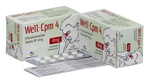 Chlorpheniramine Tablets 4mg