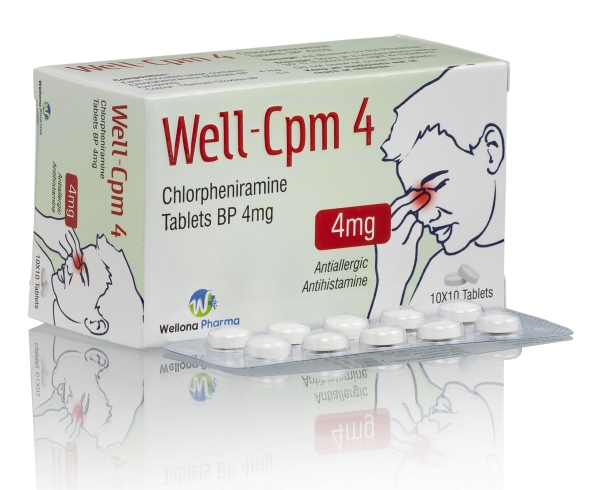 Chlorpheniramine Tablets 4mg