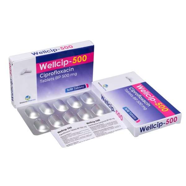 Ciprofloxacin 500mg Tablets