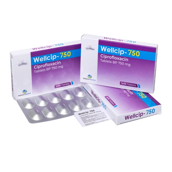 Ciprofloxacin 750mg Tablets