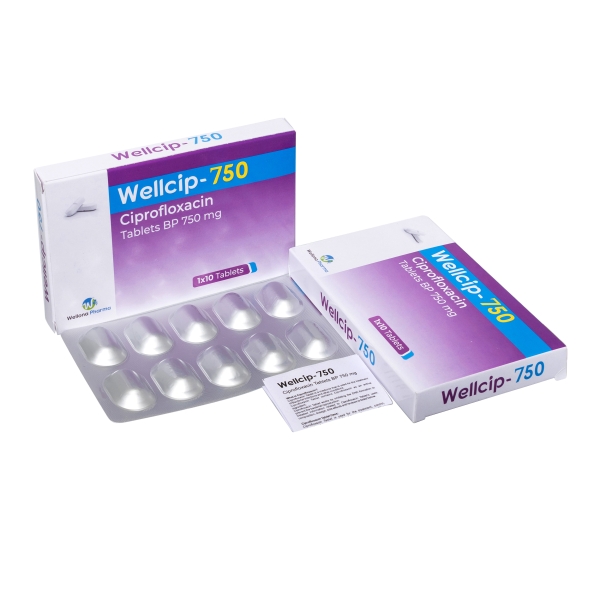 Ciprofloxacin 750mg Tablets