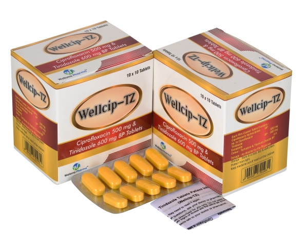 Ciprofloxacin & Tinidazole Tablets