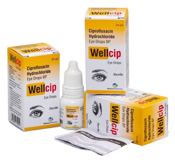 Ciprofloxacin Hydrochloride Eye Drops