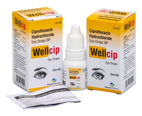 Ciprofloxacin Hydrochloride Eye Drops