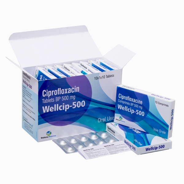 Ciprofloxacin 500mg Tablets