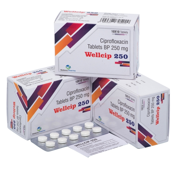 Ciprofloxacin 250mg Tablets