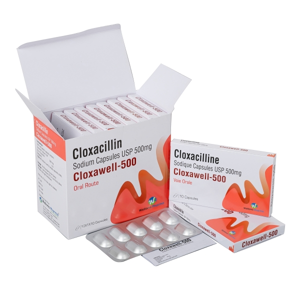 Cloxacillin 500mg Capsules