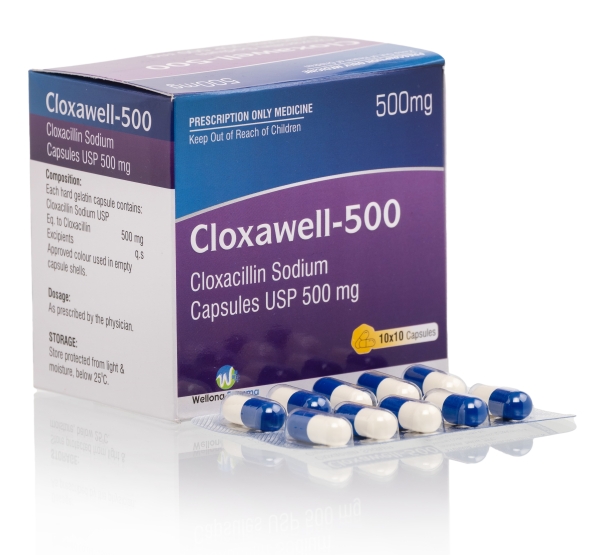 Cloxacillin 500mg Capsules