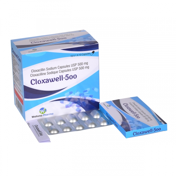 Cloxacillin 500mg Capsules