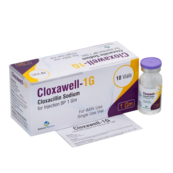 Cloxacillin 1gm Injection