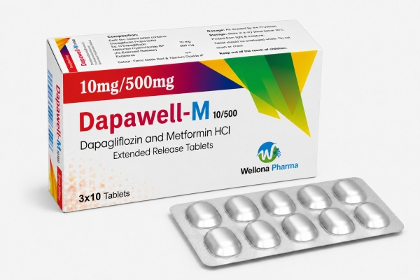 Dapagliflozin and Metformin HCL Tablets