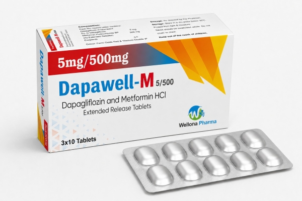 Dapagliflozin and Metformin HCL Tablets