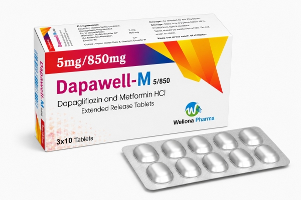 Dapagliflozin and Metformin HCL Tablets